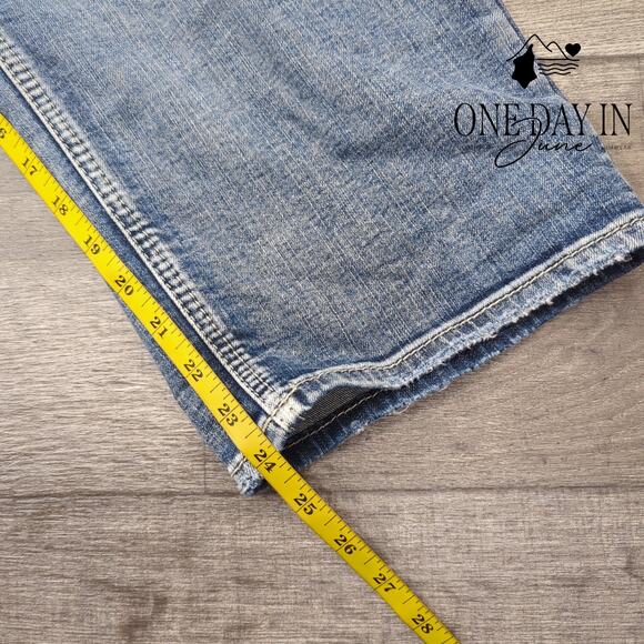 Silver Jeans Co Plus Size Suki Capri Jeans Size 24 - Picture 5 of 6